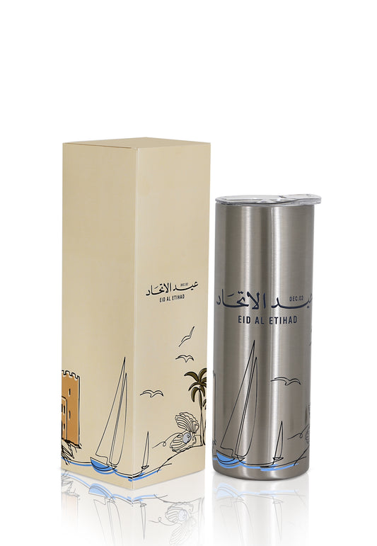 Stainless Steel Tumbler – UAE Union Day Edition (360° Printed Design)